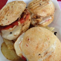 Photo taken at Pressed For Time Paninis by Iris on 5/8/2012