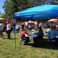 Photo taken at Food Truck Friday by alicia j. on 4/13/2012