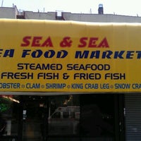 Photo taken at Sea and Sea Fish Market by Michael K. on 5/28/2012