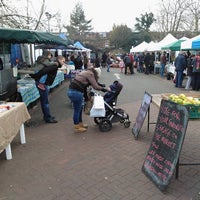 Photo taken at Twickenham Farmers&amp;#39; Market by Aniello D. on 2/4/2012