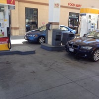 Photo taken at Shell by A B. on 3/9/2012