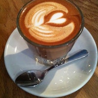 Photo taken at Dollop Coffee &amp; Tea Co. by Rocio C. on 2/7/2012