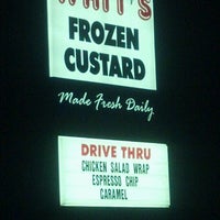 Photo taken at Whit&amp;#39;s Frozen Custard by B. A. on 8/13/2012