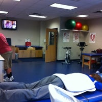 Photo taken at Marian Knights Athletic Training Room by Mika J. on 10/4/2011