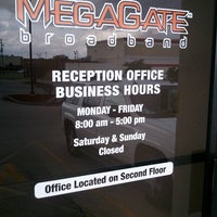 Photo taken at MegaGate Broadband, Inc. by Clarence B. on 11/14/2011