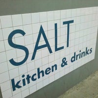 Photo taken at SALT - kitchen &amp;amp; drinks by Omer M. on 6/15/2012