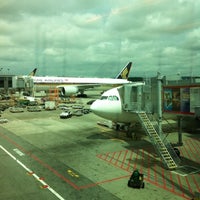 Photo taken at Singapore Airlines Flight SQ878 by Kelvin K. on 7/16/2011