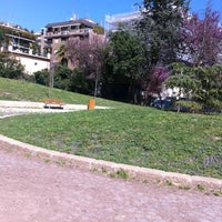 Photo taken at Parco della Farnesina by Paola D. on 3/28/2012