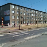 Photo taken at Solidarita (tram) by Pavel M. on 4/28/2012