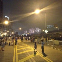 Photo taken at Fireworks On The Hudson by Ted W. on 7/5/2012
