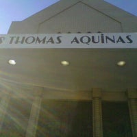 Photo taken at St Thomas Aquinas Church by Kevin S. on 1/15/2012