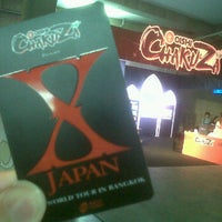 Photo taken at X JAPAN 2011 WORLD TOUR IN BANGKOK by Golff K. on 11/8/2011