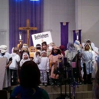 Photo taken at St Monica Church by Ana D. on 12/17/2011