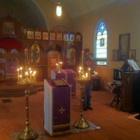 Photo taken at Saints Sergius And Herman Of Valaam Orthodox Monastery by Bjørn on 1/5/2012