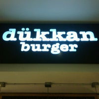 Photo taken at Dükkan Burger by Fatih on 10/18/2011