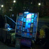 Photo taken at Union Square Artist Market by Khris C. on 11/27/2011