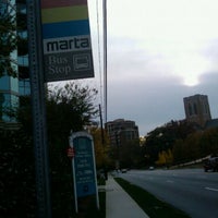 Photo taken at MARTA Bus Stop - Peachtree and Rumson Rd (Buckhead) by Holland M. on 11/12/2011