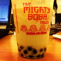 Photo taken at The Mighty Boba Truck by Mrinabh D. on 6/15/2012