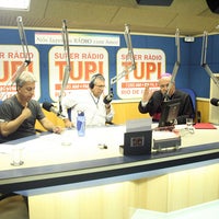 Photo taken at Rádio Tupi by Arquidiocese de São Sebastião do Rio de Janeiro on 1/25/2012