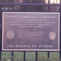 Photo taken at Jesuit Community Cemetery by Richard M. on 12/26/2011