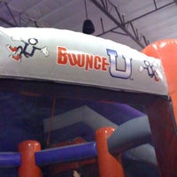 Photo taken at Bounce U by Stacy M. on 12/29/2010