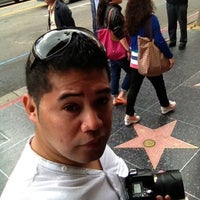 Photo taken at Godzilla&amp;#39;s Star, Hollywood Walk of Fame by ARIEL B. on 5/25/2012