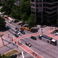 Photo taken at 14th &amp;amp; Peachtree by TJ on 6/7/2012