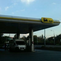 Photo taken at Agip by zbynda s. on 10/21/2011