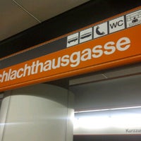 Photo taken at U Schlachthausgasse by Natascha L. on 11/17/2011