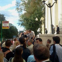 Photo taken at Покровские казармы by Дмитрий Ш. on 8/9/2012