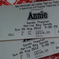 Photo taken at Annie The Musical by Stephanie L. on 8/5/2012