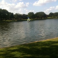 Photo taken at Winding Lake Park (Cinco Ranch) by Mihaela R. on 6/26/2011