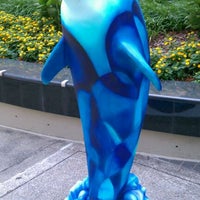 Photo taken at &quot;Heery International&quot; Dolphin on Parade at Colony Square by Chad E. on 7/5/2011