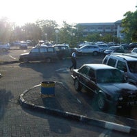 Photo taken at Parking Area GMF AeroAsia by Hendy S. on 6/25/2012