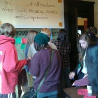 Photo taken at The Unitarian Universalist Congregation at Montclair by Kate C. on 11/20/2011