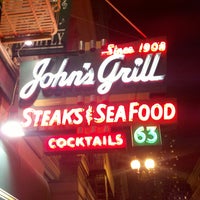Photo taken at John&amp;#39;s Grill by Jamil S. on 9/22/2011
