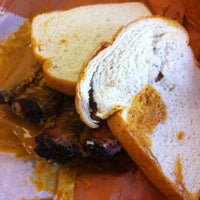 Photo taken at Jenkins Quality Barbecue - Downtown by Erin I. on 8/9/2012