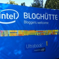 Photo taken at Intel Bloghütte @ IFA 2012 by S on 9/3/2012