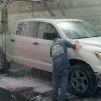 Photo taken at Topanga Hand Car Wash &amp;amp; Detail Center by Sam T. on 3/1/2012