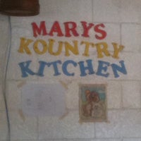 Photo taken at Mary&#39;s Kountry Kitchen by John S. on 1/9/2011
