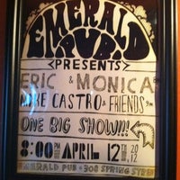 Photo taken at The Emerald Pub by Marie R. on 4/12/2012