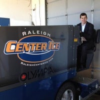 Photo taken at Raleigh Center Ice by Tony P. on 1/8/2012