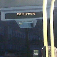 Photo taken at TfL Bus 390 by Hayley W. on 3/20/2012
