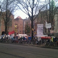 Photo taken at Occupy Amsterdam by Vincent V. on 11/18/2011