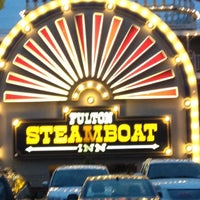 Photo taken at Fulton Steamboat Inn by A C. on 6/23/2012