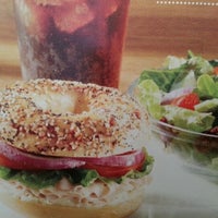 Photo taken at Bruegger&amp;#39;s Bagels by Eric B. on 8/28/2012