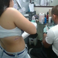 Photo taken at Flavinho Tattoo by Suellen M. on 8/25/2012