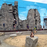 Photo taken at The Mountaineers South Climbing Plaza by Clint C. on 9/9/2012