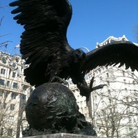 Photo taken at Bex Eagle Sculpture by Ashley on 3/1/2012