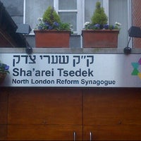Photo taken at Sha&amp;#39;arei Tsedek: North London Reform Synagogue by Richard W. on 4/29/2012
